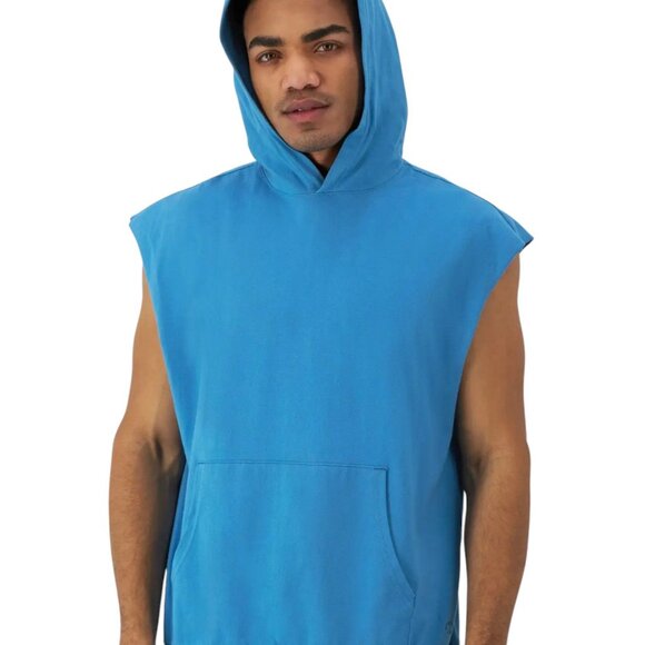 Champion - Men's Sleeveless Hoodie - Light Blue - Small - Picture 14 of 16